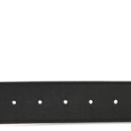 Moon Calfskin Pearl Double G 40mm Belt 80 32 Black Cream - 图片 3