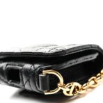 Supple Calfskin Cannage Caro Airpod Pro Case Belt 70 Black - 图片 11