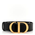 Calfskin CD Belt 75 30 Black