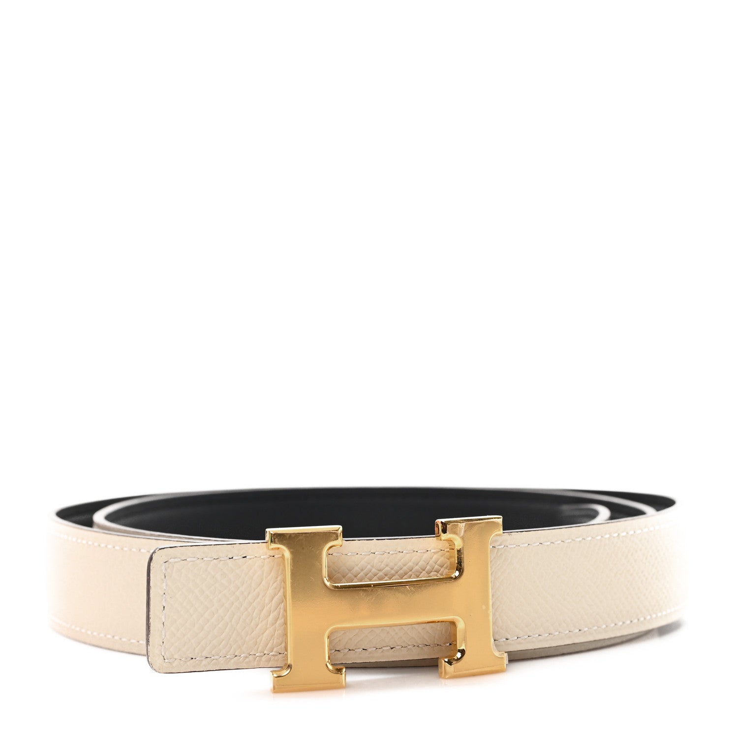 e8d2ee41815188445036506ca3c8bdee.jpg Epsom Swift 24mm Mini Constance H Belt 90 36 Craie Black - 图片 1