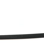 Patent Double G Thin Belt 65 26 Black - 图片 3