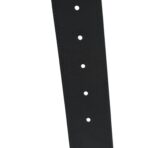 Textured Dollar Calfskin Double G 40mm Belt 85 34 Black - 图片 4