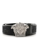 Jacquard Barocco 4cm La Medusa Belt 90 36 Black