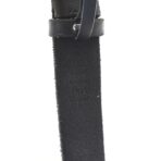 Cuoio Toscano Nickel Double G 30mm Belt 75 30 Black - 图片 3