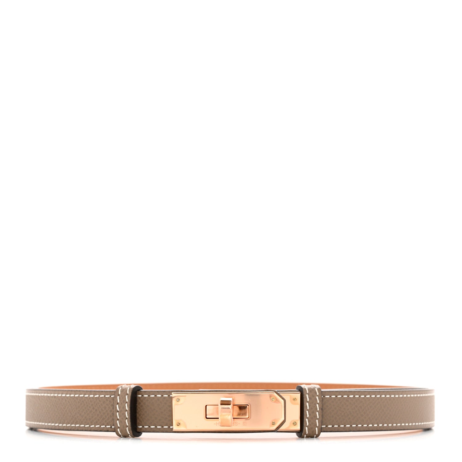 f86541b411d11dfacd344484f7a46916.jpg Epsom Kelly Belt Etoupe - 图片 1