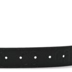 Piuma Calfskin Jumbo GG Embossed 35mm Belt 80 32 Black - 图片 3