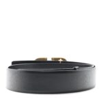 Glossy Calfskin Monochrome VLogo 40mm Belt 85 34 Black - 图片 2