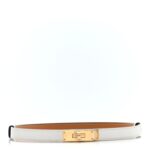 Epsom Kelly Belt White