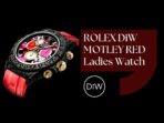 Rolex DiW Daytona “MOTLEY RED" Ladies Watch (Retail: €59 490) - 图片 7