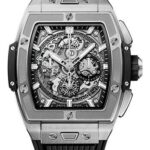 Hublot Spirit of Big Bang Titanium Watch - 42 mm - Sapphire Dial - Black Rubber Strap-642.NX.0170.RX