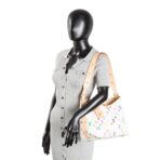 LOUIS VUITTON X Takashi Murakami Multicolor Monogram Carryall PM - White - 图片 2