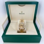 Rolex Day-Date 40 Yellow Gold Champagne Diamond Dial & Diamond Bezel President Bracelet 228348RBR - - 图片 3