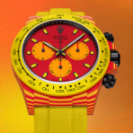 Quartz Fiber Rolex DiW Daytona VOLCANO (Retail: €61 990) - 图片 4